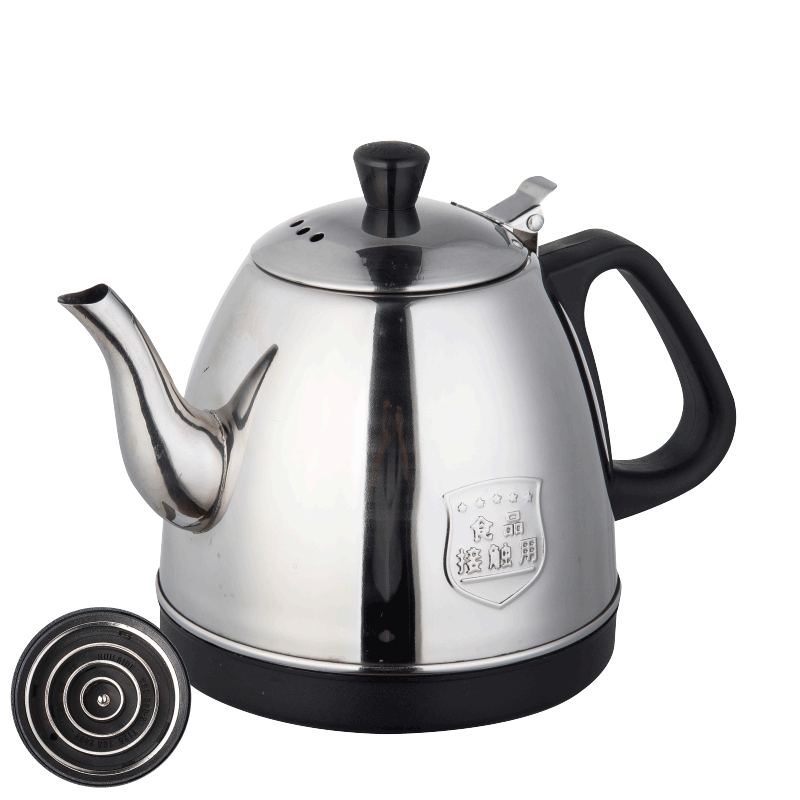 茶具电器电热茶炉专用自动电热水壶1L 烧水壶 电水壶全不锈钢水壶