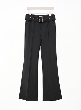 oldcolour欧珂2024春季商场同款时尚宽松微喇长裤女Q110707A1