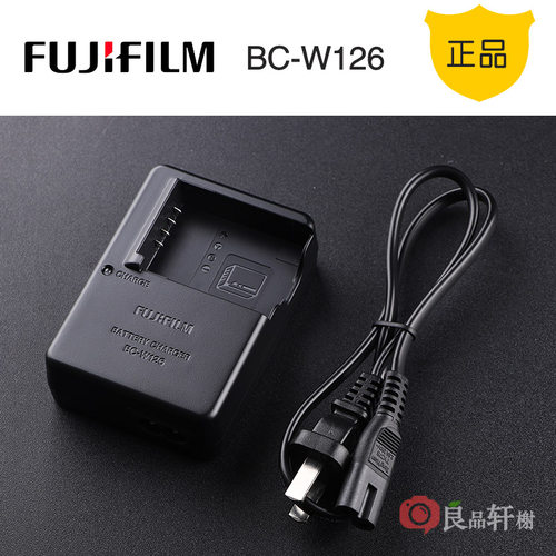 富士X-E3 M5 S10 X100F/V Pro3 XT50 NP-W126s相机电池原装充电器