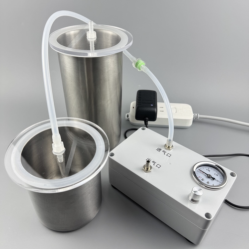 不锈钢真空消泡罐电动抽真空密封罐透明盖硅胶滴胶AB胶除泡桶树脂