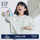 UPF50 Gap女幼童2024夏季 宽松轻薄外套890413 防晒衣儿童装 新款