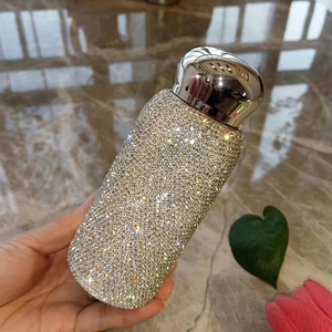 可爱迷你镶钻保温杯便携高颜值ins礼品水杯口袋杯小巧轻奢车载杯