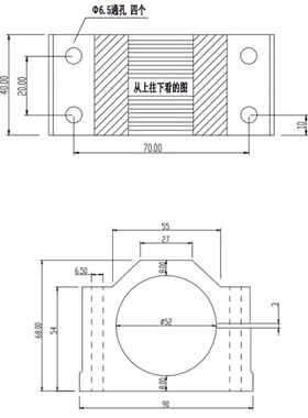 800W 风冷主轴110V直流 20000转 ER11 ER16 0.8KW高速雕刻机电机