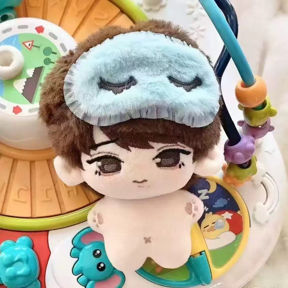 TF四代王橹杰属性10cm海星体棉花娃娃橹小皱明星同人玩偶周边礼物图片