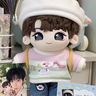 TF家族四代杨十二公仔玩偶20cm棉花娃娃杨博文明星同人周边礼物
