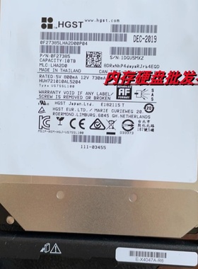 NETAPP E-X4115A 10TB NL-SAS 12G 7.2K 111-03455 DE6600 硬盘
