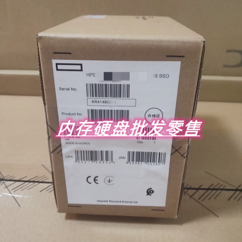 HP 3PAR 7000 7200 778180-001 1.92T SAS SSD 1.92TB M6710 硬盘