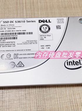 DELL R740 R750 R750xs固态硬盘 SSDSC2BX016T4R 02CC4N 1.6T SSD