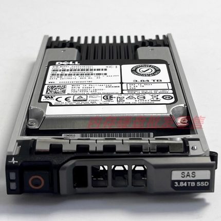 DELL戴尔 R740 R750 R840 R940 服务器 SSD固态硬盘3.84T SAS 2.5