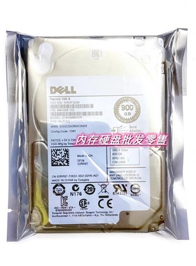希捷/DELL ST900MM0006 02RR9T 900G SAS 10K 6Gb 2.5 R730服务器