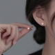 耳环轻奢耳饰 爆款 巷南 999纯银猫爪耳钉小众高级感女2026新款
