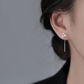 耳环高级感轻奢小众女耳饰 999纯银樱桃耳钉2026年新爆款 巷南