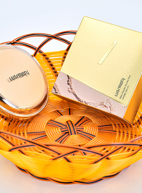 Lusimary露丝玛丽鹿里丝滑柔光粉饼20g定妆遮瑕清透轻盈裸妆细嫩