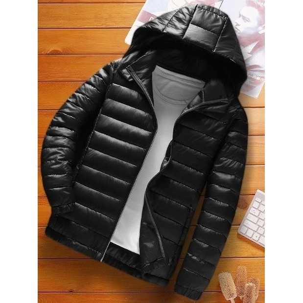 亮面棉衣男短款冬季轻薄外套2023新款韩版潮流帅气潮牌衣服男装