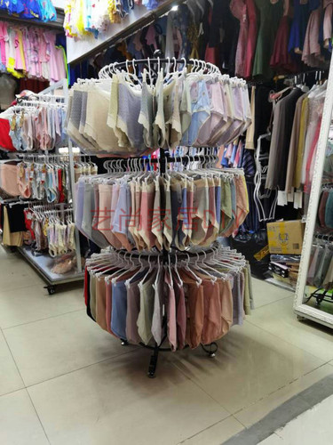 旋转内裤架子内衣展示架中岛架圆