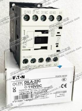 非实价议价议价原装穆勒直流接触器 DILA-22C DIL A-22C DC110V