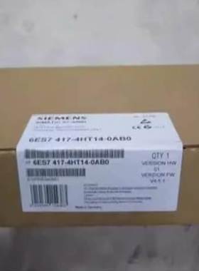 非实价议价议价6ES7417-4HT14-0AB0/OABOS7-400H CPU 417H中央处