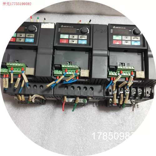 议价拍前:台达变频器VFD037EL43A  3.7KW  实物图片，议价