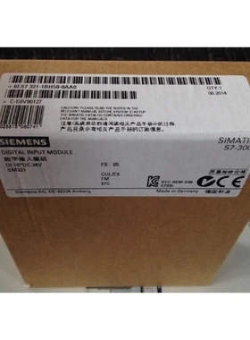 非实价议价议价6ES7321-1BH50-0AA0 S7-300 SM 321 DI 16x 24 V D