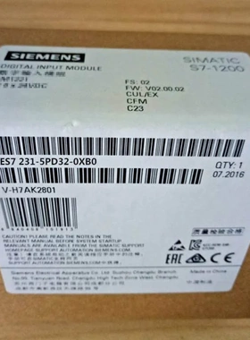 非实价议价议价6ES72315PD320XB0SM1231热电阻6ES7231-5PD32-0XB0