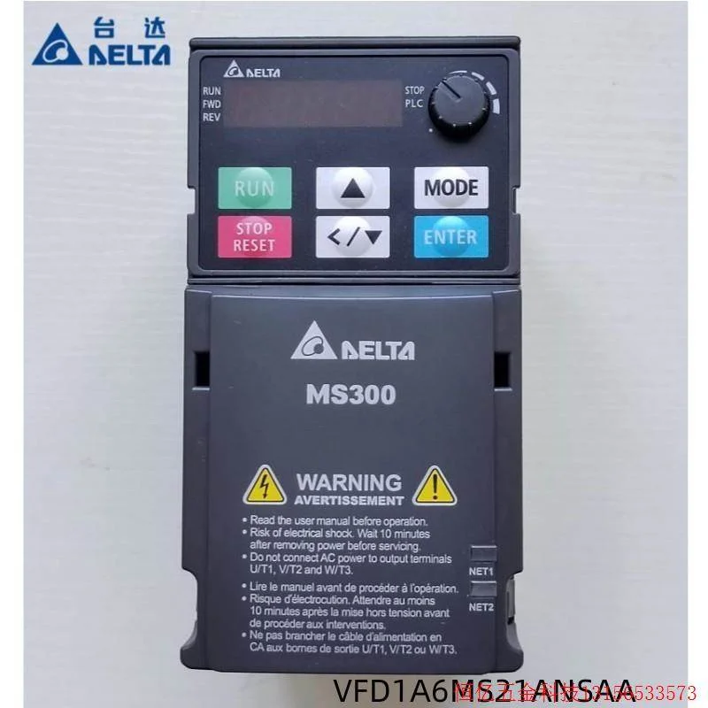 非实价议价议价拍前询价:Delta台达变频器VFD1A6MS21ANSAA300单相