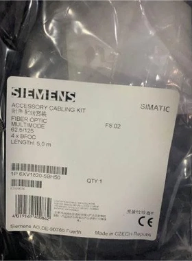 非实价议价议价全新原装正品6XV1820-5BH50光纤电缆 含BFOC (5米)