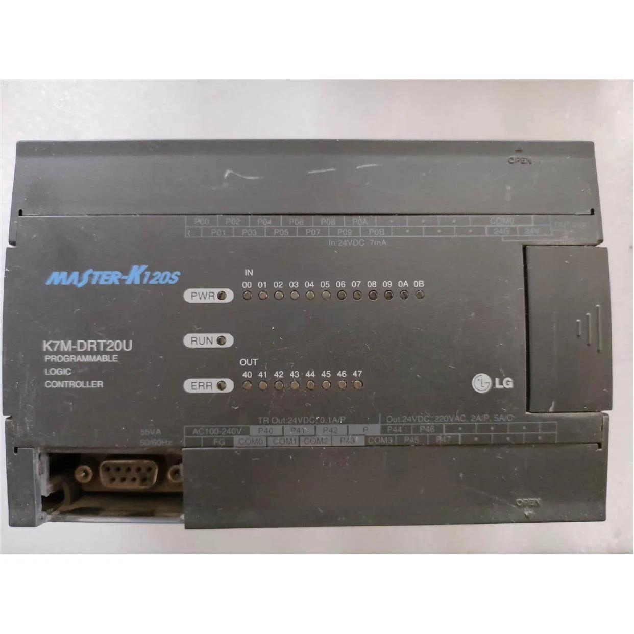 非实价议价议价询价LS产电PLC原 型号K7M-DRT20U ，二手拆机 功能