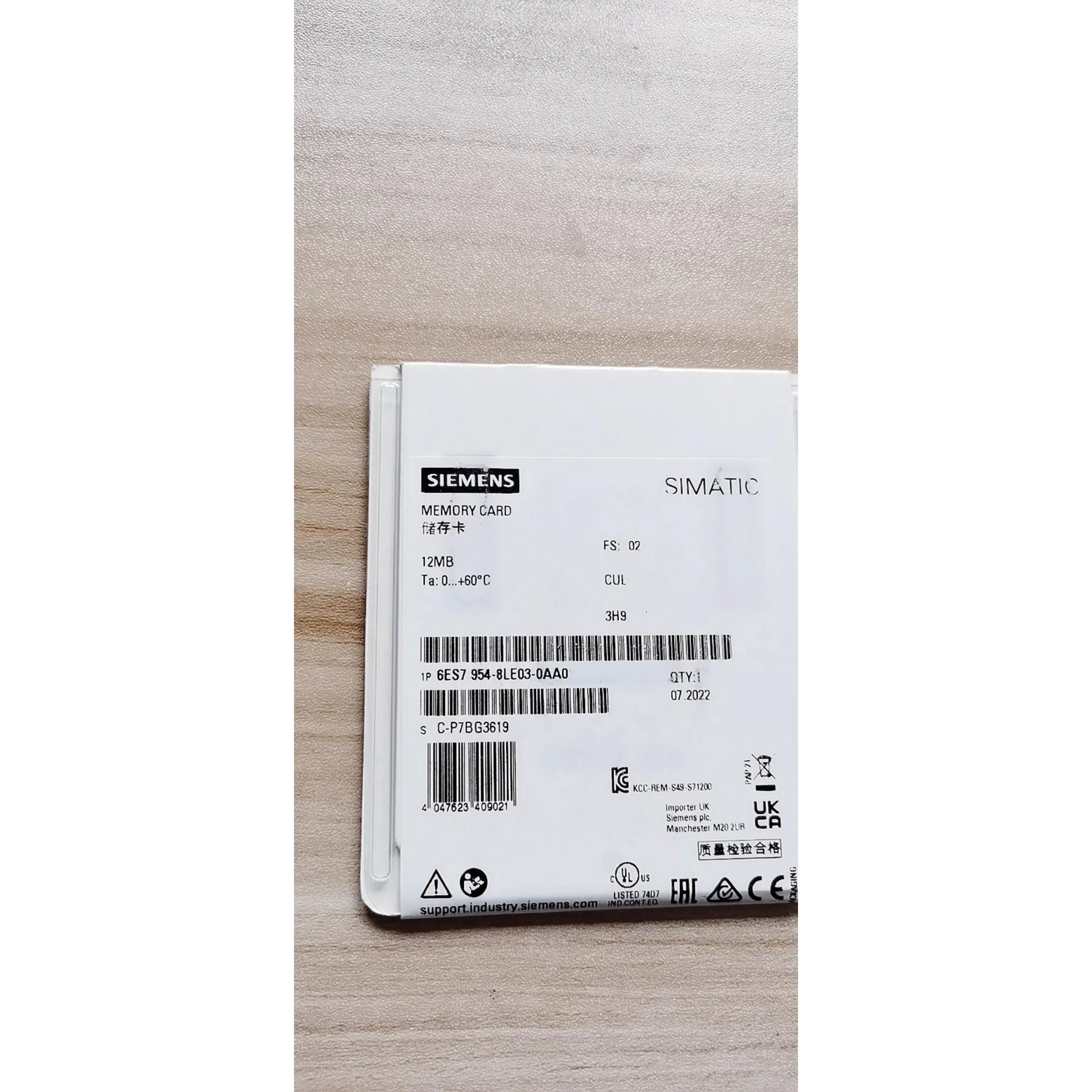 非实价议价议价6ES7 954 6ES7954-8LE03-0AA0西门子 CPU存储卡6E