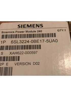 非实价议价议价6SL32240BE175UA00.75kW功率G120变频器6SL3224-0B