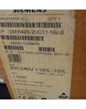 非实价议价议价MM420系列变频器6SE6420-2UC21-5BA1 220V 1.5KW非