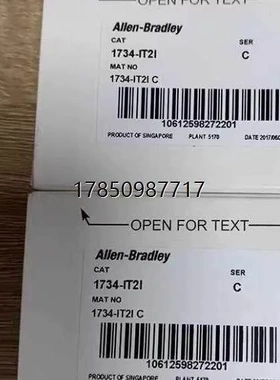 非实价议价议价议价询价正品1734-IT2I 罗克韦尔AB CompactLogi议