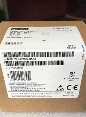 非实价议价议价6ES72317PB220XA0 S7-200 模拟输入EM 231模组6ES7