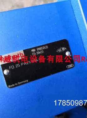 议价力士乐FD25PA21/B04V R900512433平衡阀订货FD25PA21/B04V议