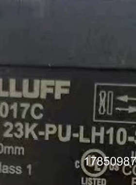 议价巴鲁夫BOS017C BOS23K-PU-LH10-S4 B议价