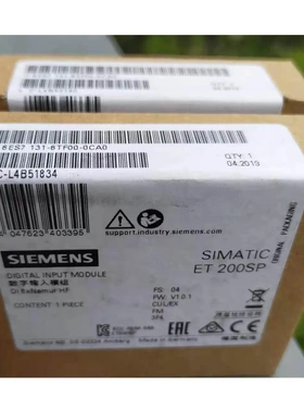 非实价议价议价6ES71316TF000CA0ET200 数字量输入模块6ES7131-6T