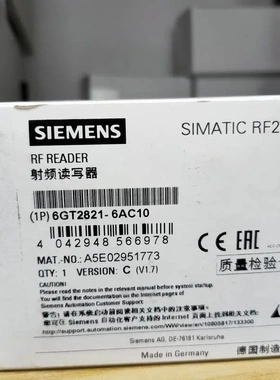 非实价议价议价6GT2821-6AC40RF200 阅读器 RF260R 6GT28216AC40