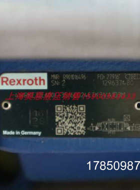 议价4WRKE32E600L-3X/6EG24ETK31/A1D3M R901016496 力士乐REXROT