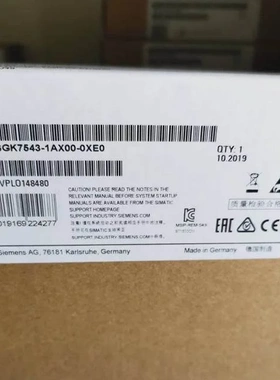 非实价议价议价S7-1500通信处理器CP1543-1 6GK7543-1AX00-0XE0/O
