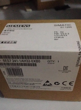 非实价议价议价6ES7241-1AH32-0XB0 SIMATIC S7-1200CM1241RS232