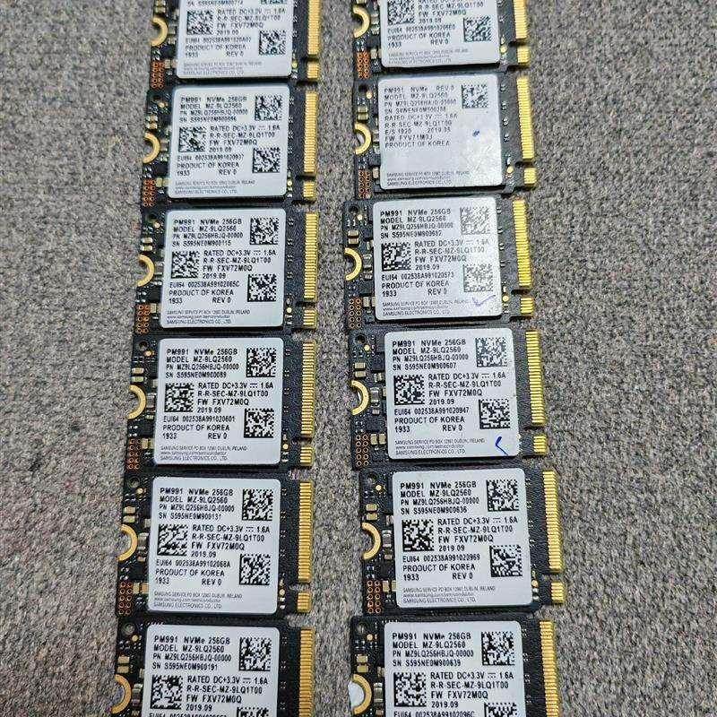 议价商品勿拍议价直拍不发：3.0Nvme三星PM991-256G 议价商品勿拍