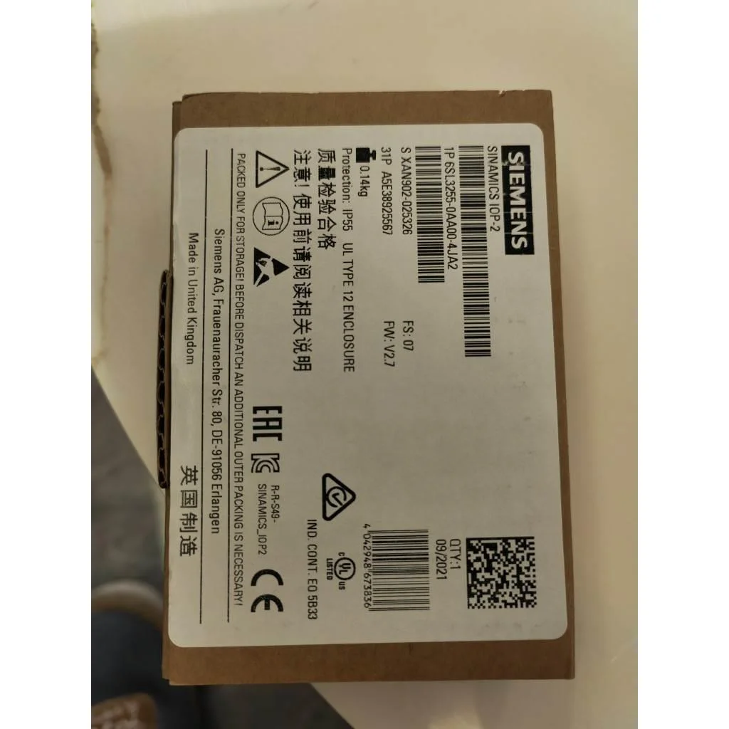 非实价议价议价全新原装6SL3255-0AA00-4JA2西门子G120/C变频器智