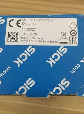 议价商品勿拍全新包装德国SICJ西克WTT12L-B1562S26议价商品勿拍