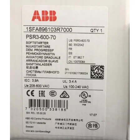 非实价议价议价软启动器 PSR72-600-70 37KW 全新原装现货非实价