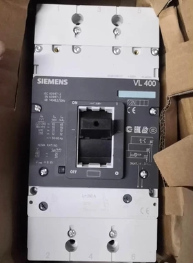 非实价议价议价塑壳断路器VL400N 3VL4740-1DC36-0AA0 3P 400A315