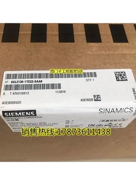 非实价议价议价6SL3130-1TE22-0AA0S120电源模块34A 20kW6SL31301