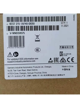 非实价议价议价6ES7215-1AF40-0XB0S7-1200CPU模块6ES72151AF400X