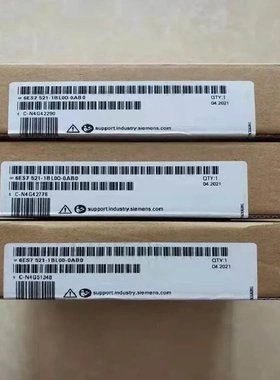 非实价议价议价6ES75211BL000AB0DI 32xDC 24V输入模块6ES7521-1B