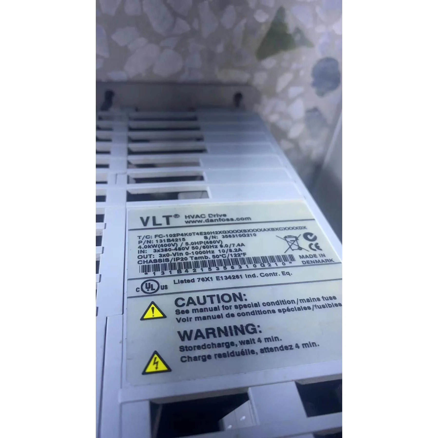 非实价议价议价FC-102P4K0T4E20H2XG 丹佛斯变频器原装拆机包好议