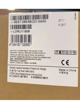 非实价议价议价6ES72886EC010AA0I/O扩展电缆6ES7288-6EC01-0AA0/