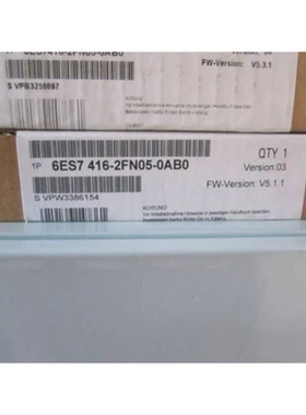 非实价议价议价6ES7416-2FN05-0AB0/OABOS7-400CPU 416F-2中央处